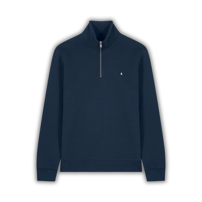 Essenziale Half-Zip Navy