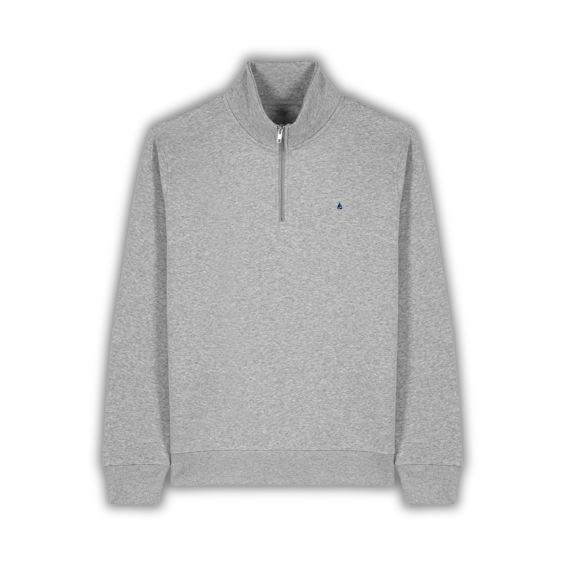 Essenziale Half-Zip Grey
