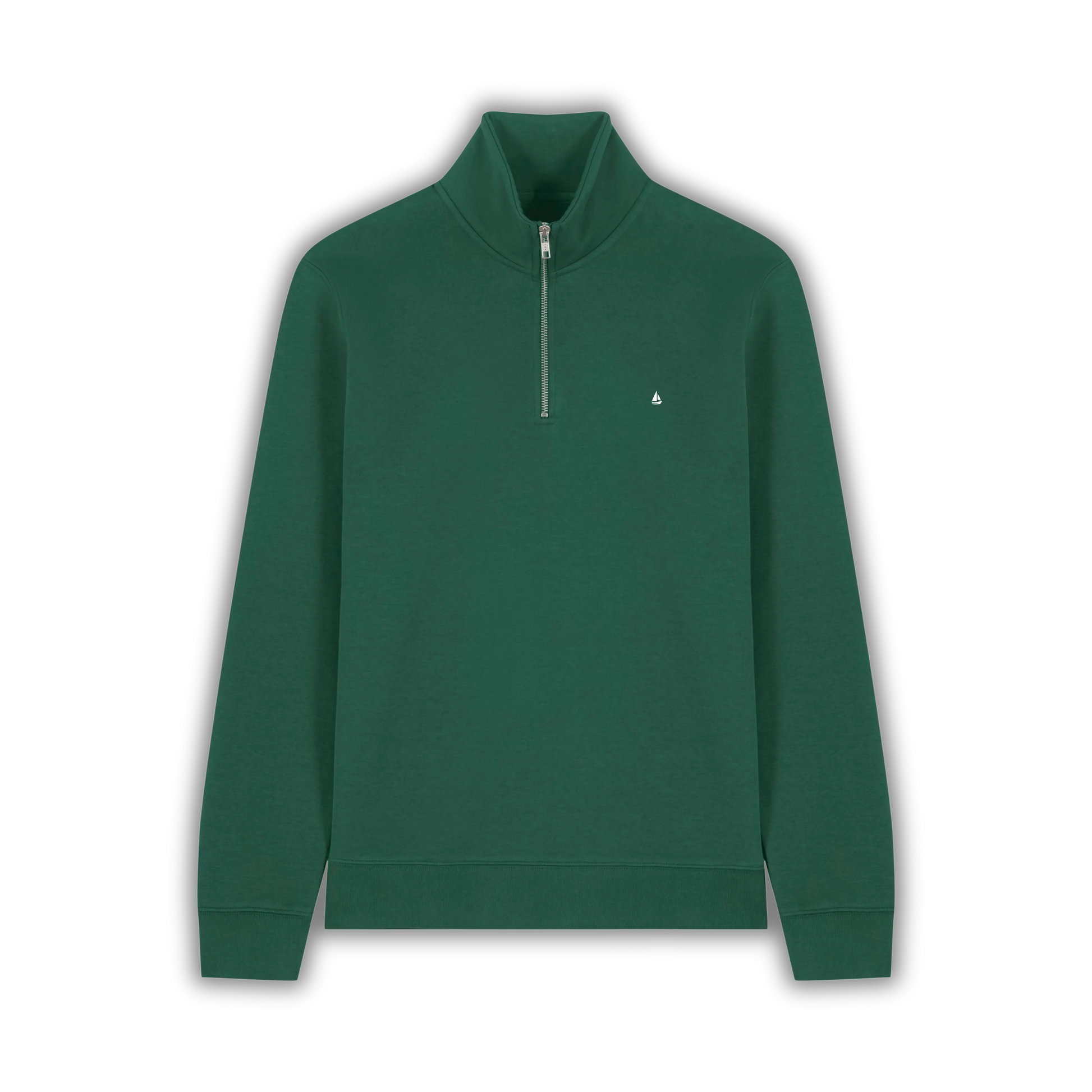 Essenziale Half-Zip Green