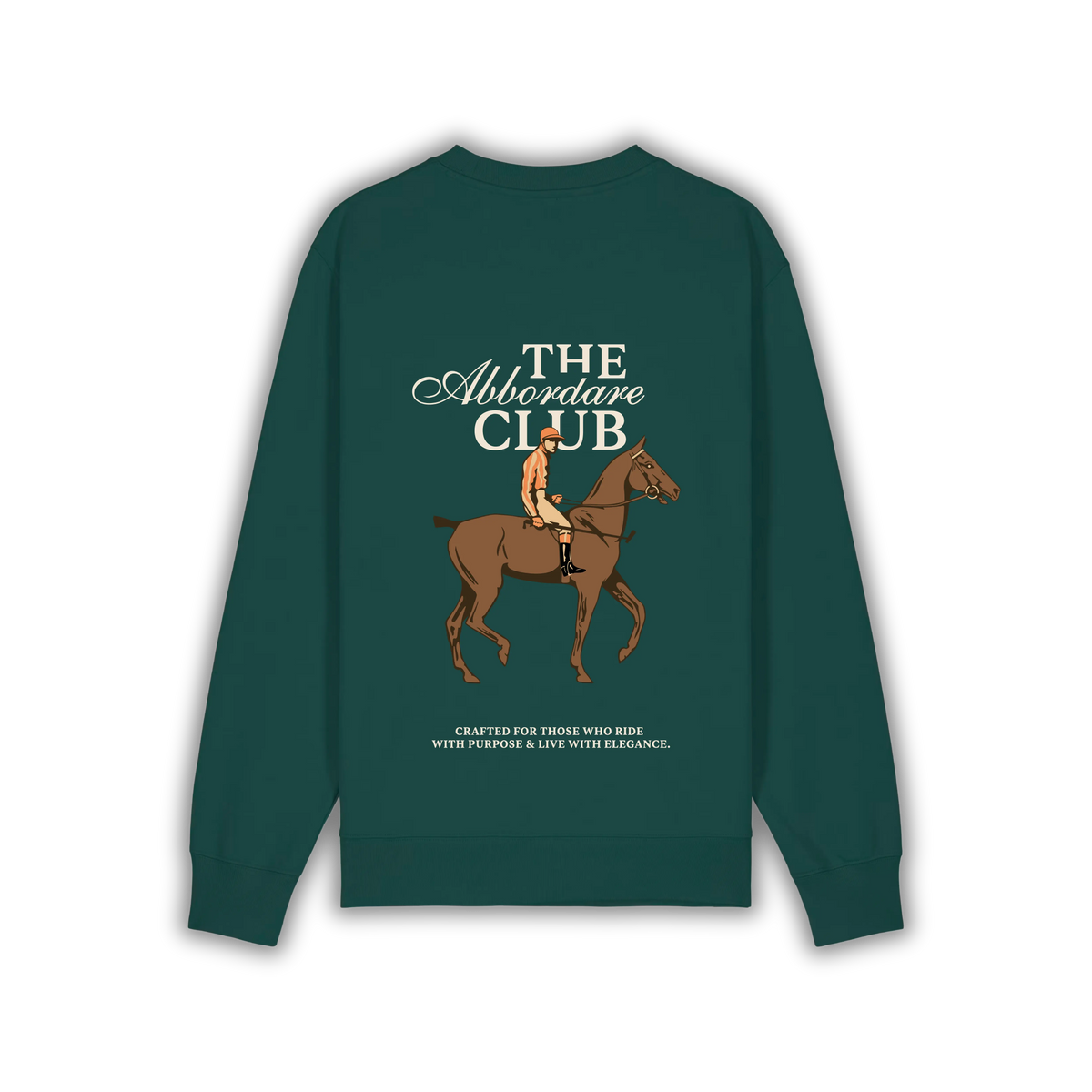 Sudadera Gallop de algodón orgánico de Abbordare